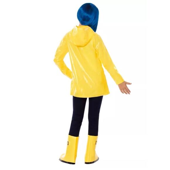 Spirit Halloween Coraline Jones Costume Childs Medium 8-10 NEW - Picture 2 of 7